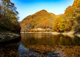 辽宁本溪关门山水库风景图片大全