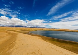 青海金子海风景图片