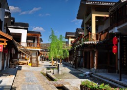 湖南张家界溪布街风景图片