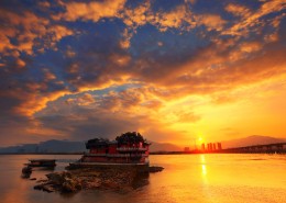 福州金山寺风景图片
