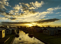 荷兰羊角村风景图片