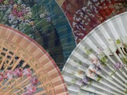 传统手工折扇图片大全