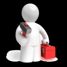 3D小人修路图片(500px左右小图)