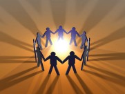 3D小人商务系列（1024x768）图片