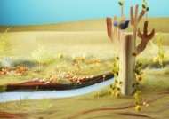 地球沙漠化素材图片