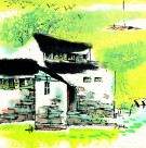 江南水乡春天水墨图片大全