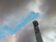 空中的乌云图片