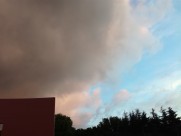 空中的乌云图片