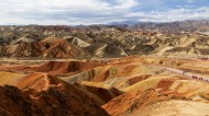 甘肃张掖丹霞地貌风景图片大全