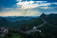 秀美金山岭长城风景图片大全