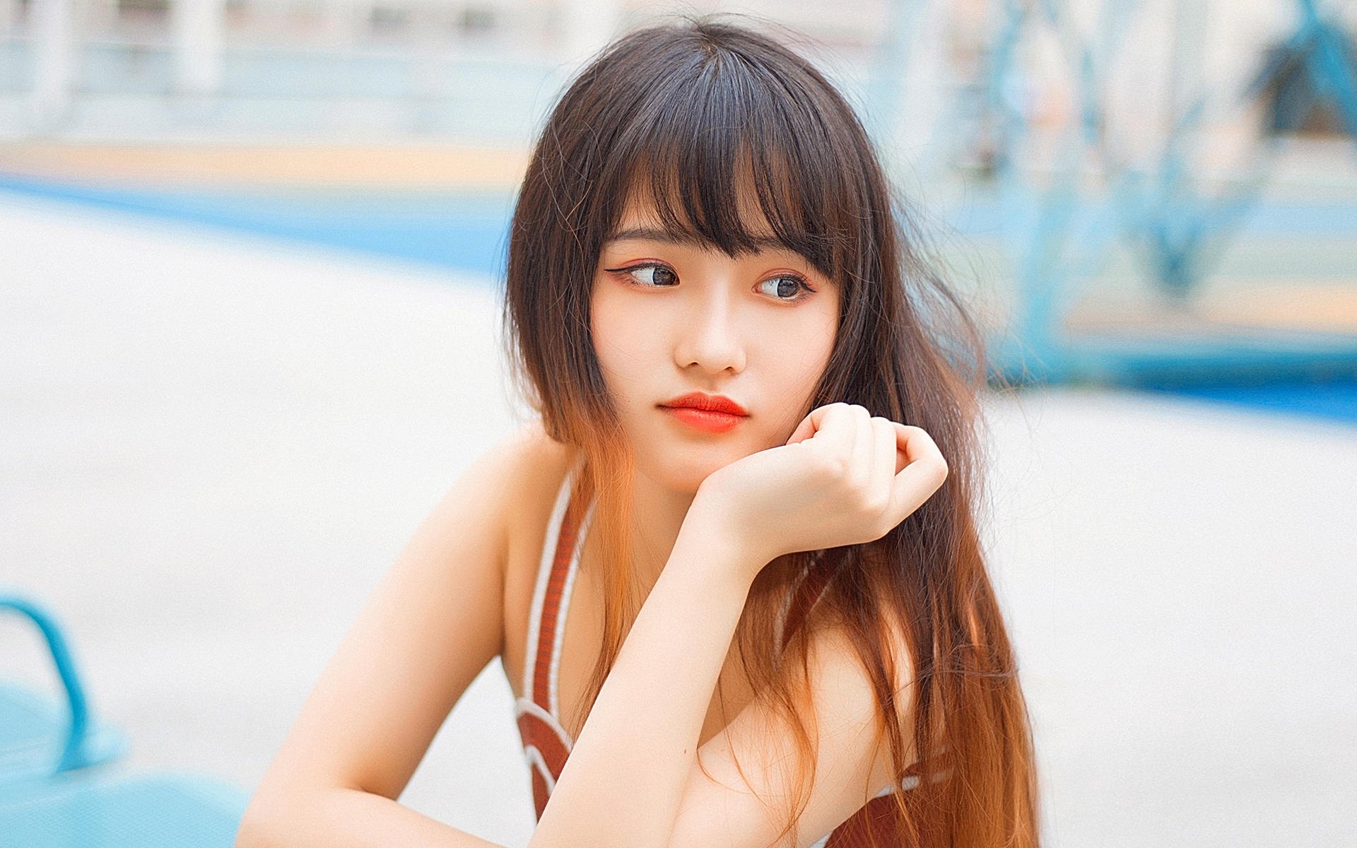 羞涩小美女图片 羞涩小美女图片大全