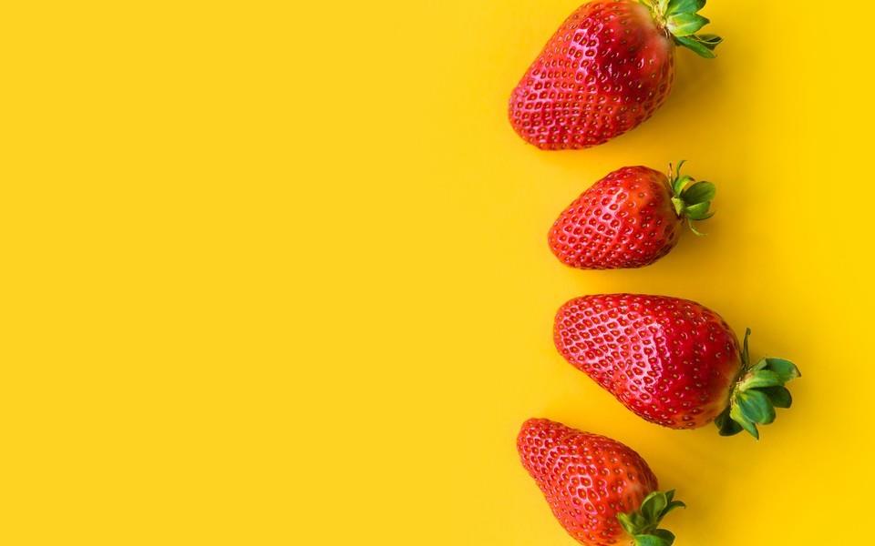 可爱简约纯色背景高清图片