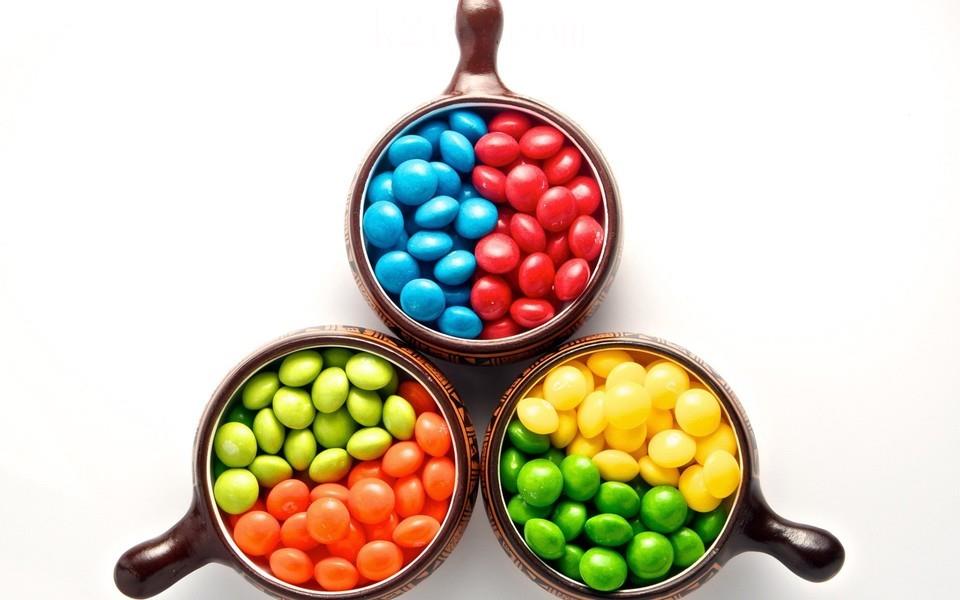 彩色糖豆背景图片大全