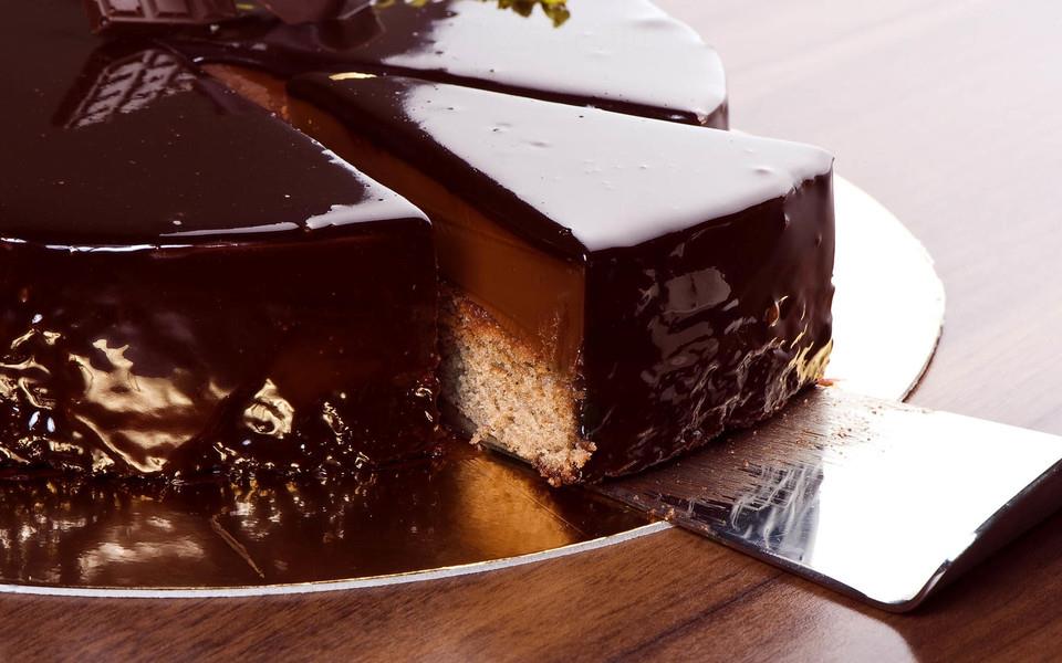 诱人巧克力蛋糕图片