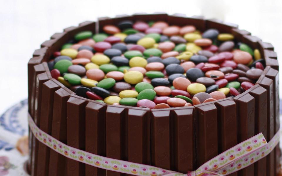 诱人巧克力蛋糕图片