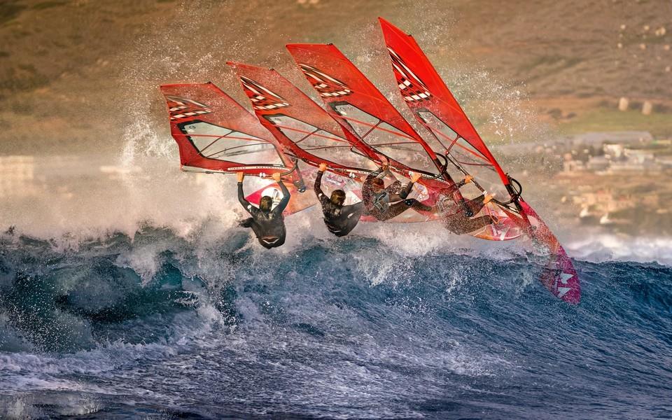 刺激的水上运动图片