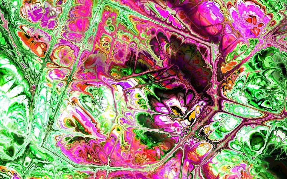 简约设计混乱彩色背景图片