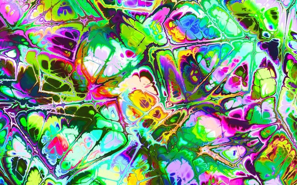 简约设计混乱彩色背景图片