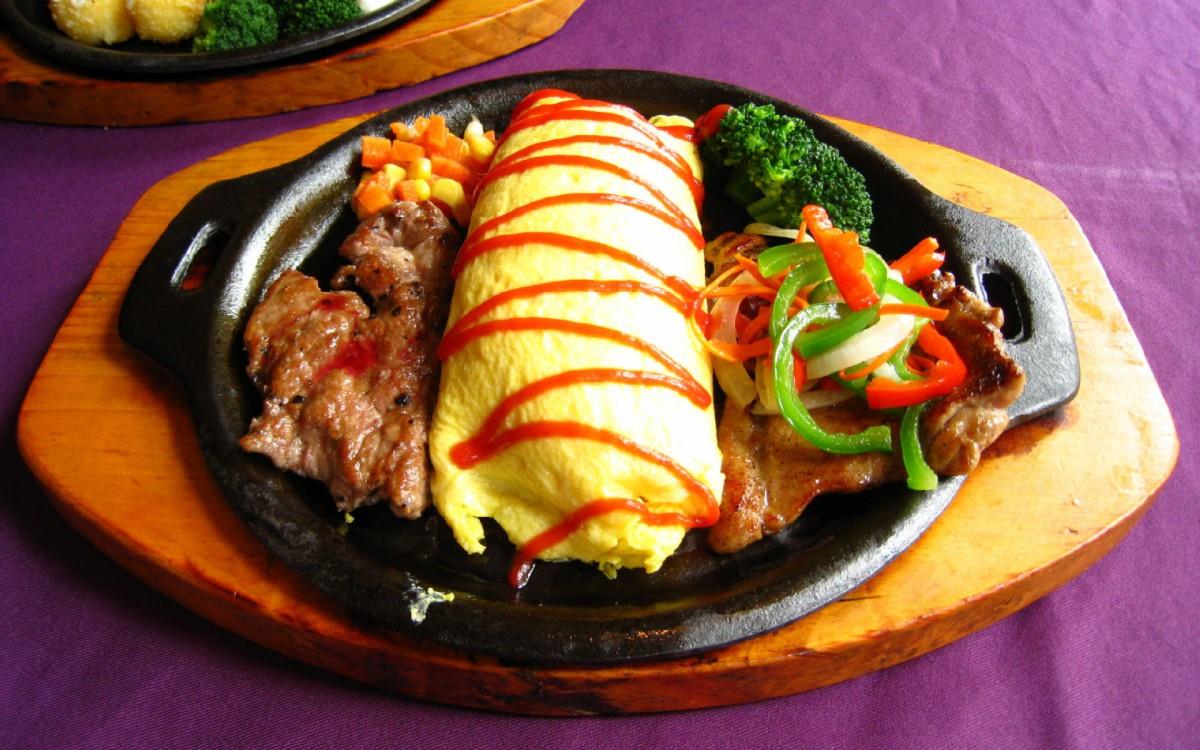 美食蛋包饭图片 高清美食图片分享