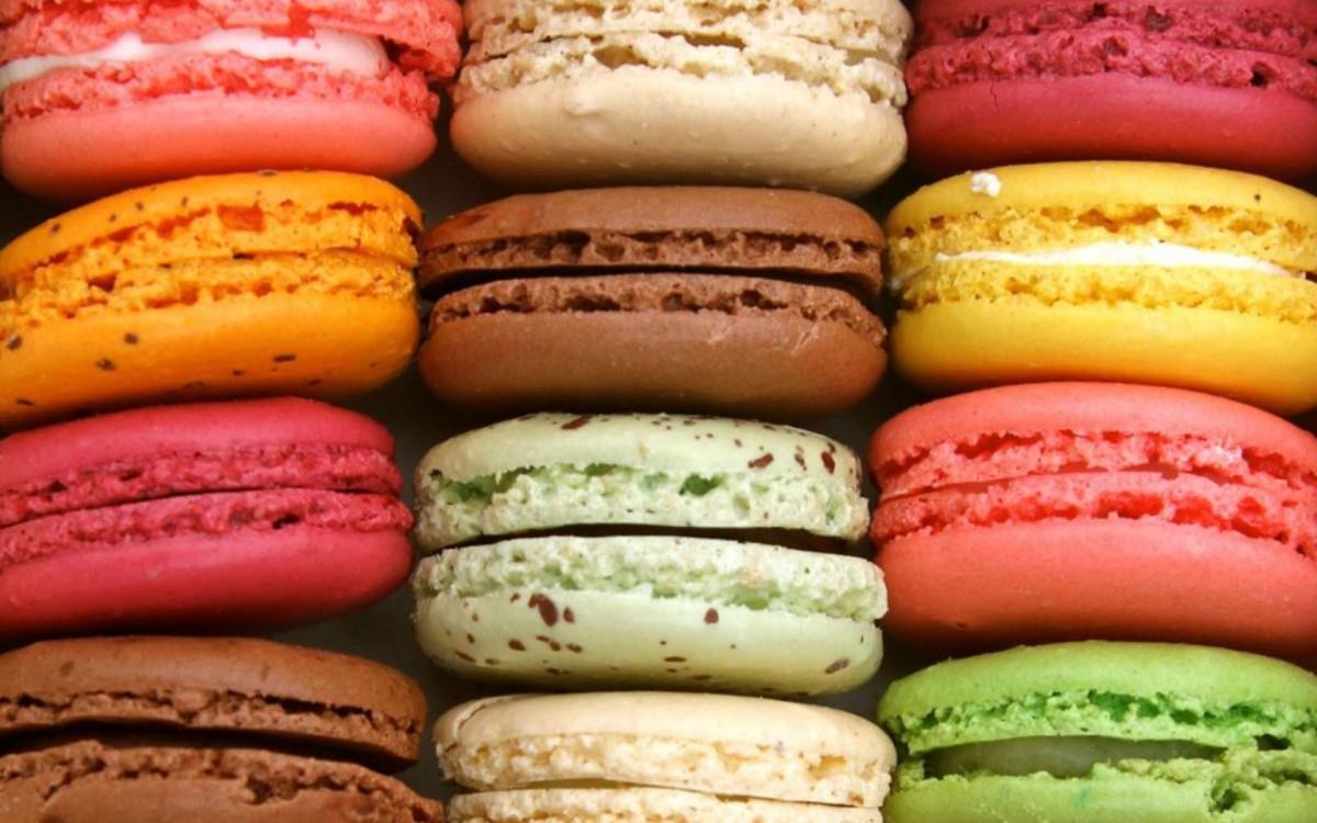 法国甜点马卡龙图片