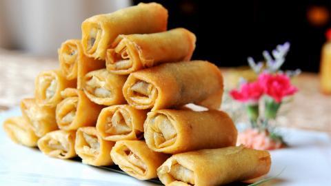 美食春卷图片大全