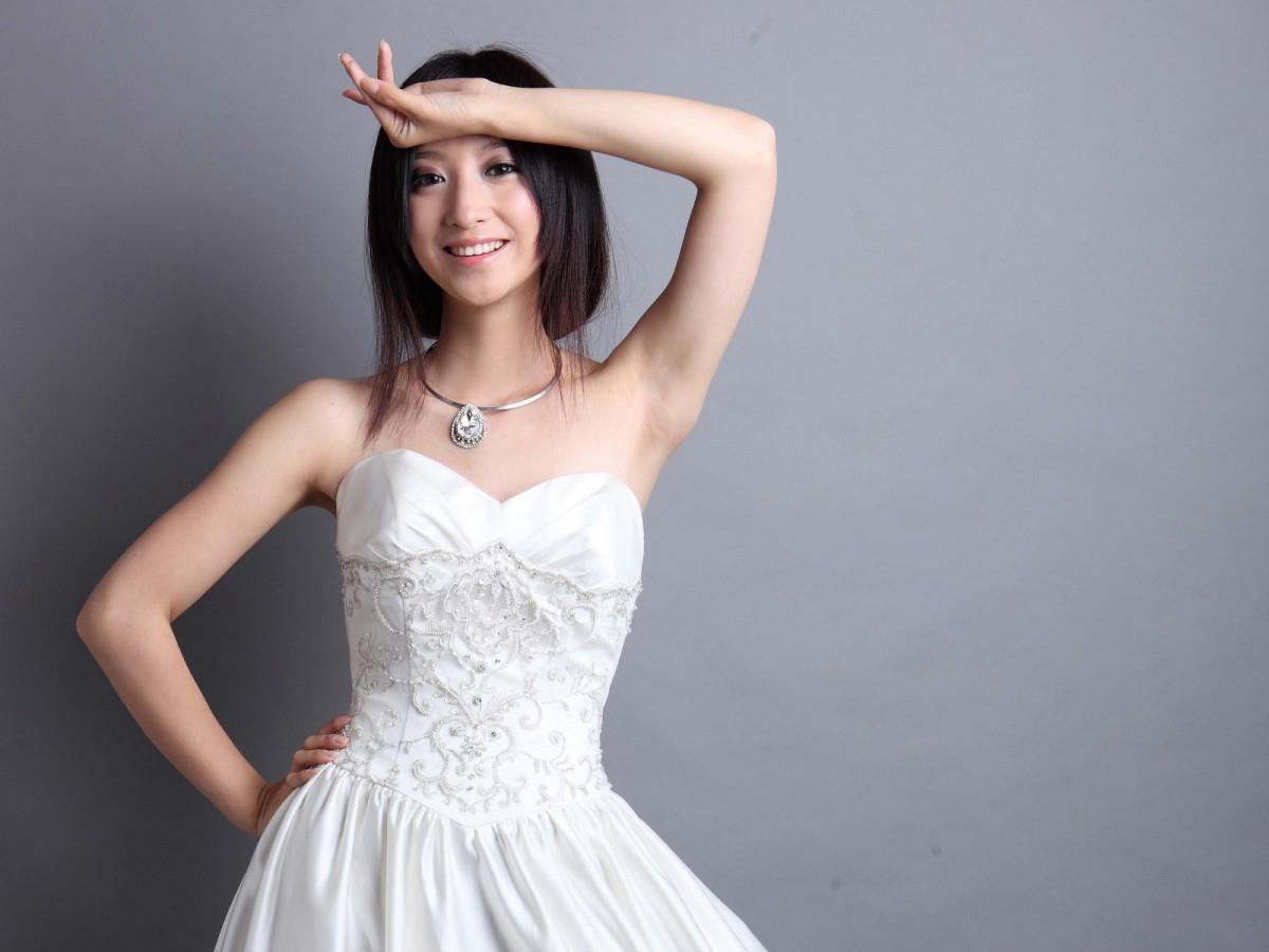 王若涵婚纱图片