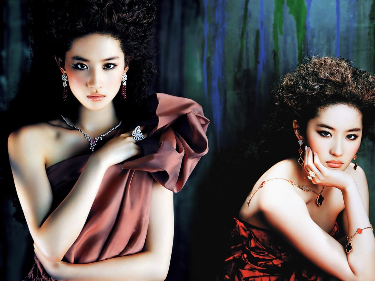 清纯美女刘亦菲图片