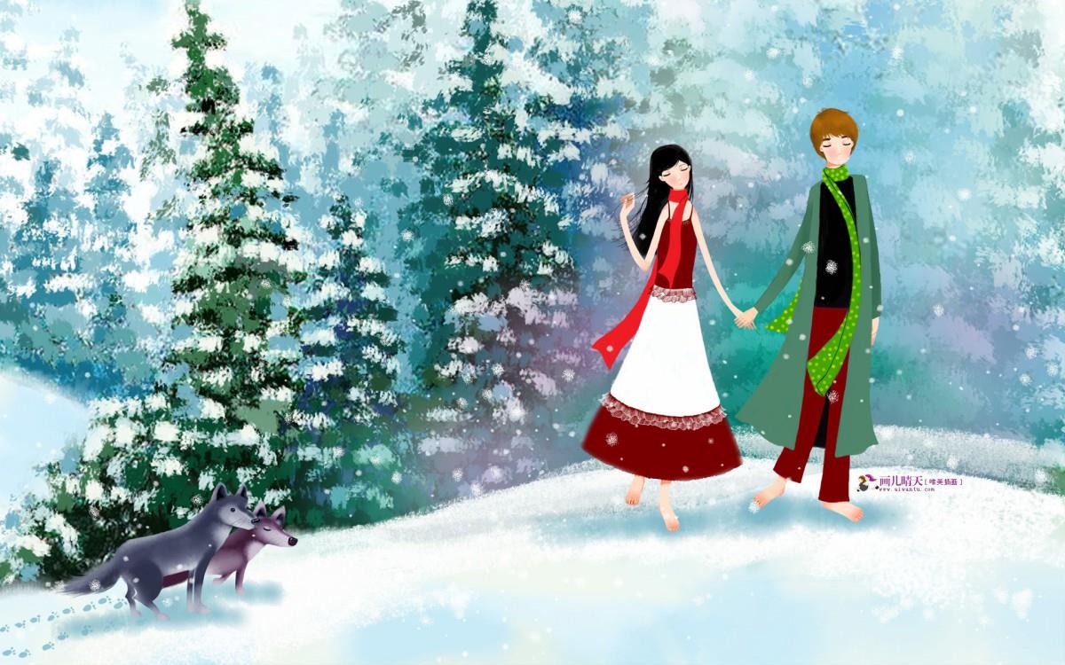 画儿晴天少女图片大全