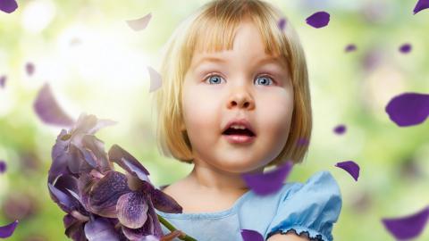 儿童精美摄影图片