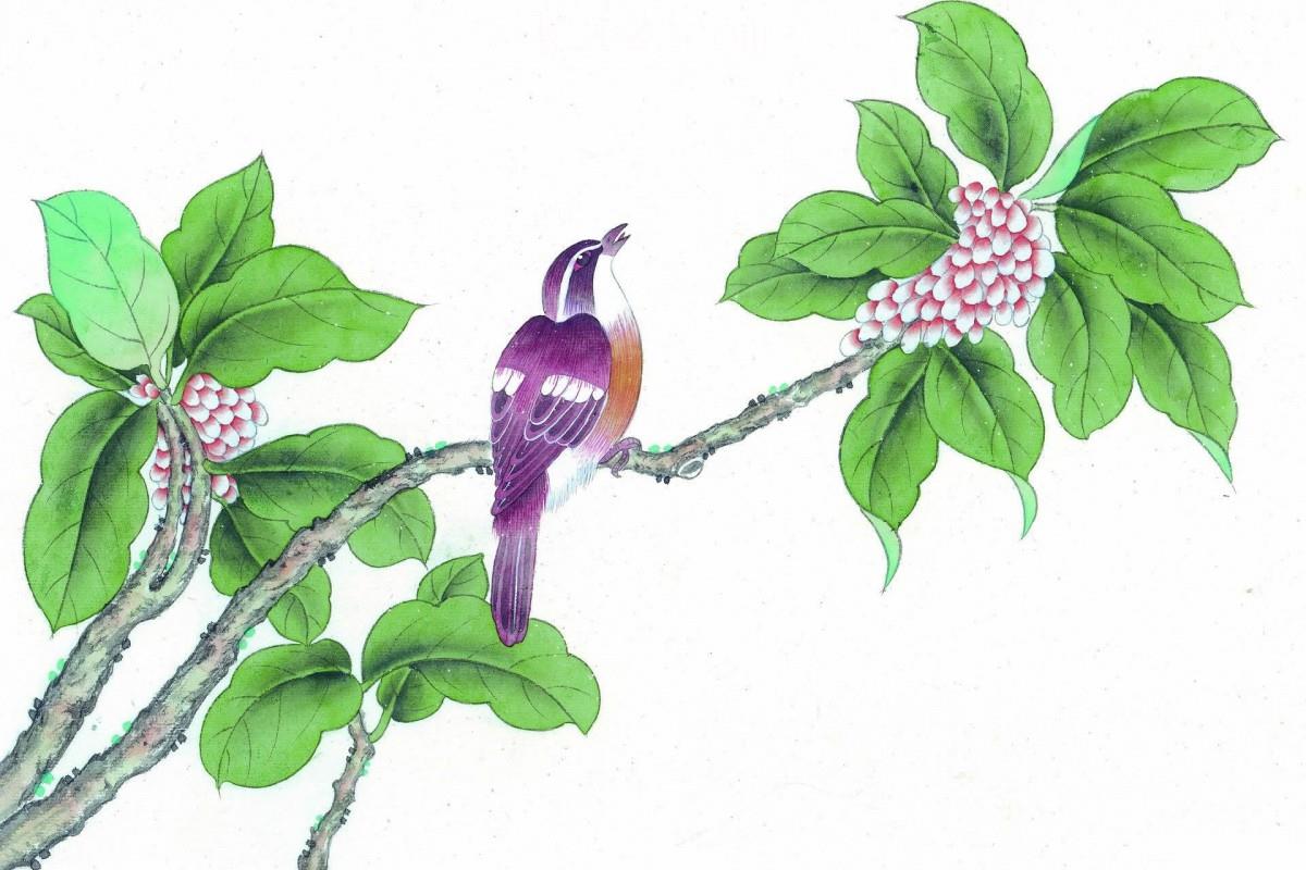 工笔花鸟画图片2