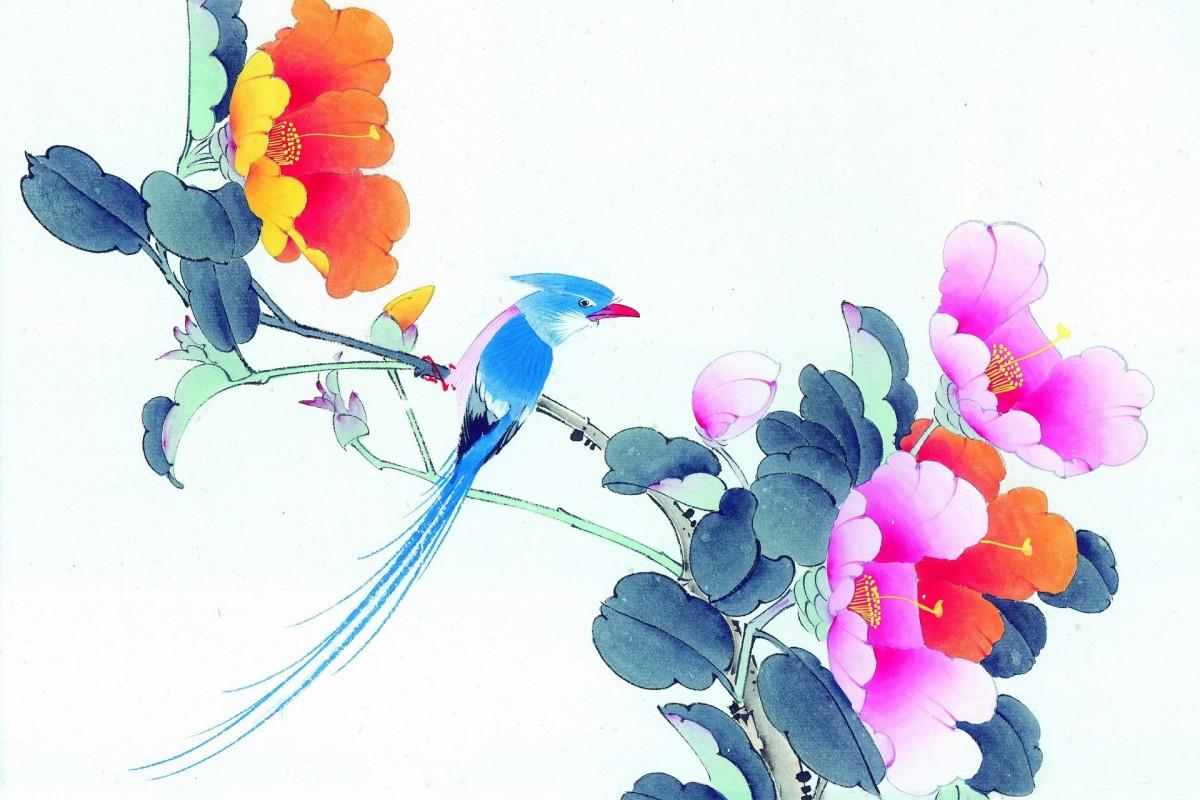 工笔花鸟画图片2