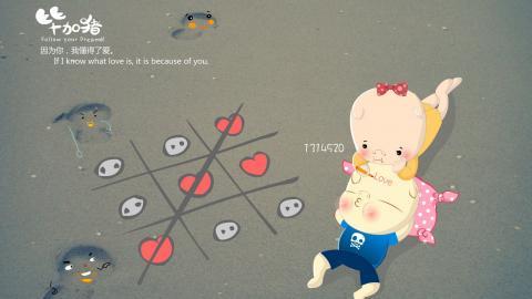 毕加猪情侣图片大全