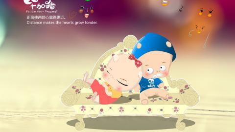 毕加猪情侣图片大全