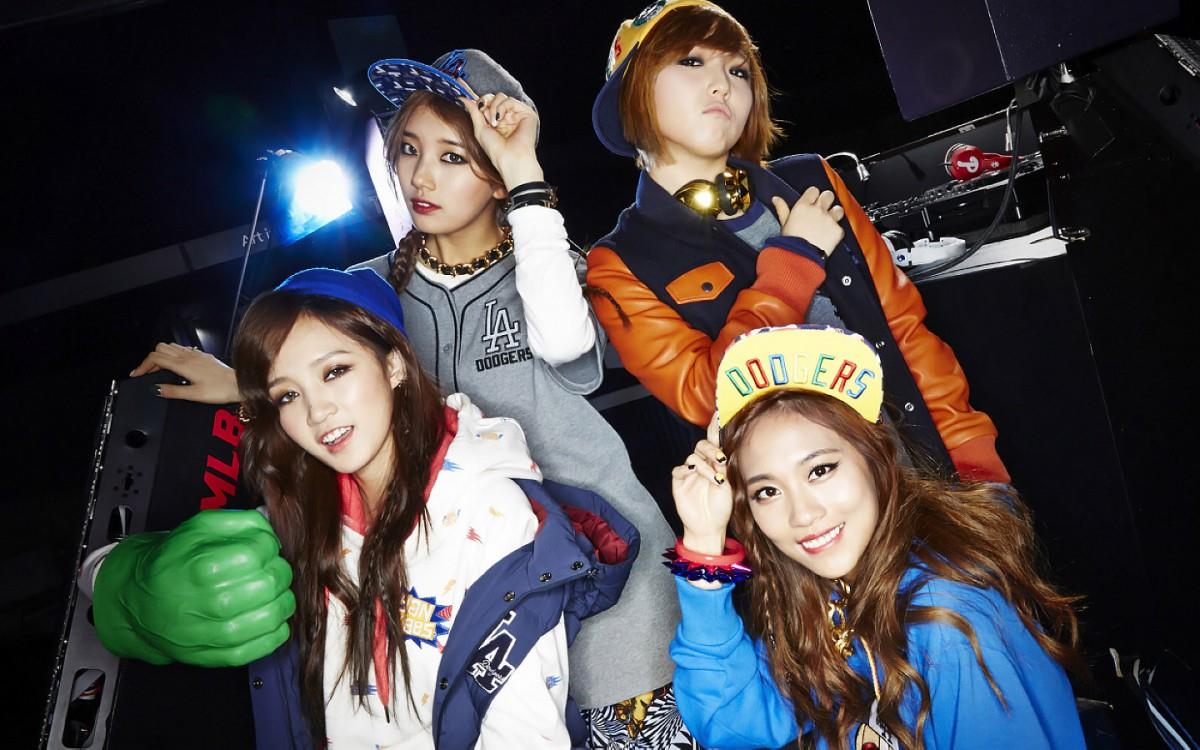 Miss A代言MLB休闲服图片