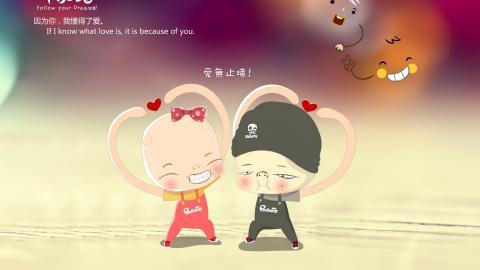 毕加猪情侣图片大全