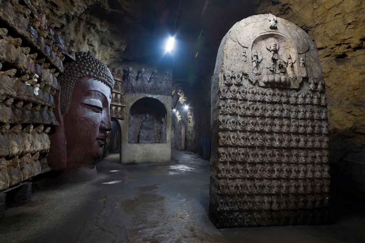 济南千佛山万佛洞图片大全