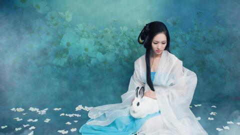 幸文亚与李曦儿美女图片