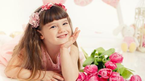 可爱的欧美小女孩图片