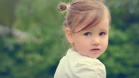 可爱的欧美小女孩图片