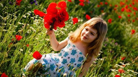 可爱的欧美小女孩图片