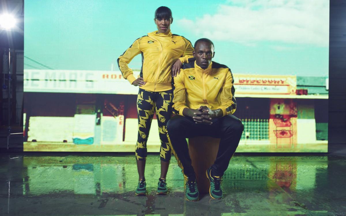 田径短跑运动员尤塞恩·博尔特图片大全