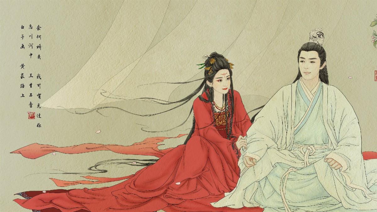 花千骨电视剧手绘图片