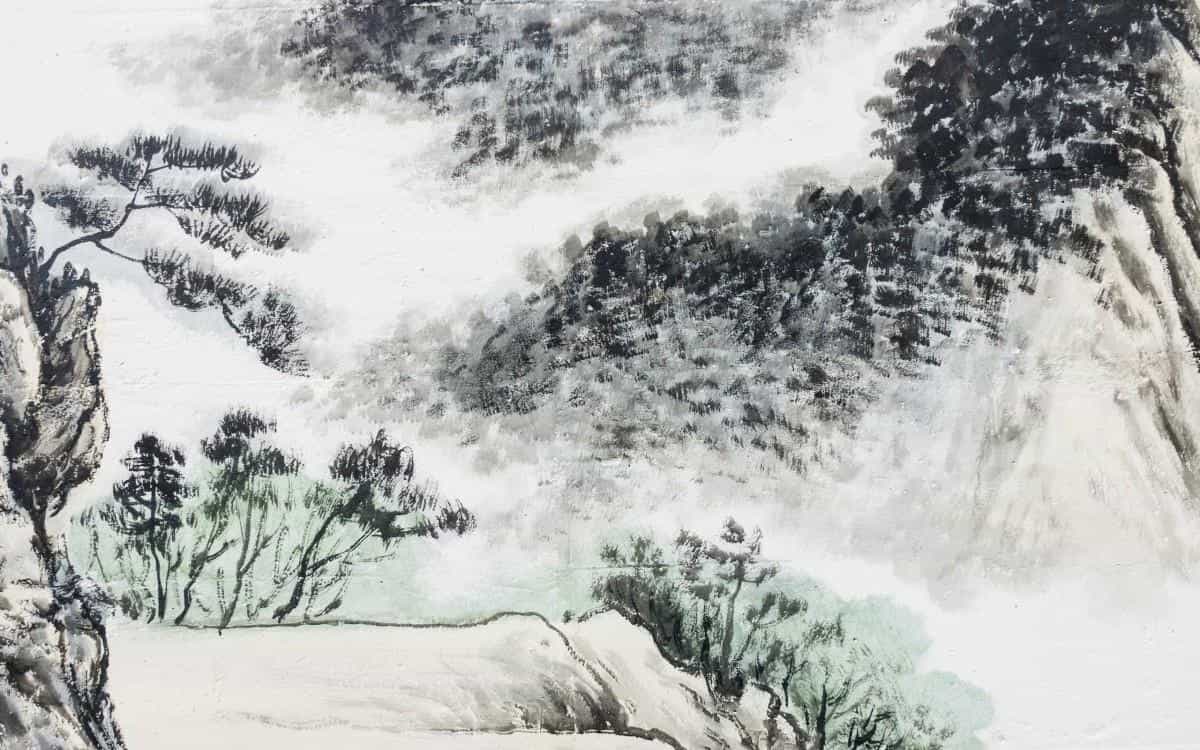 山水水墨画图片