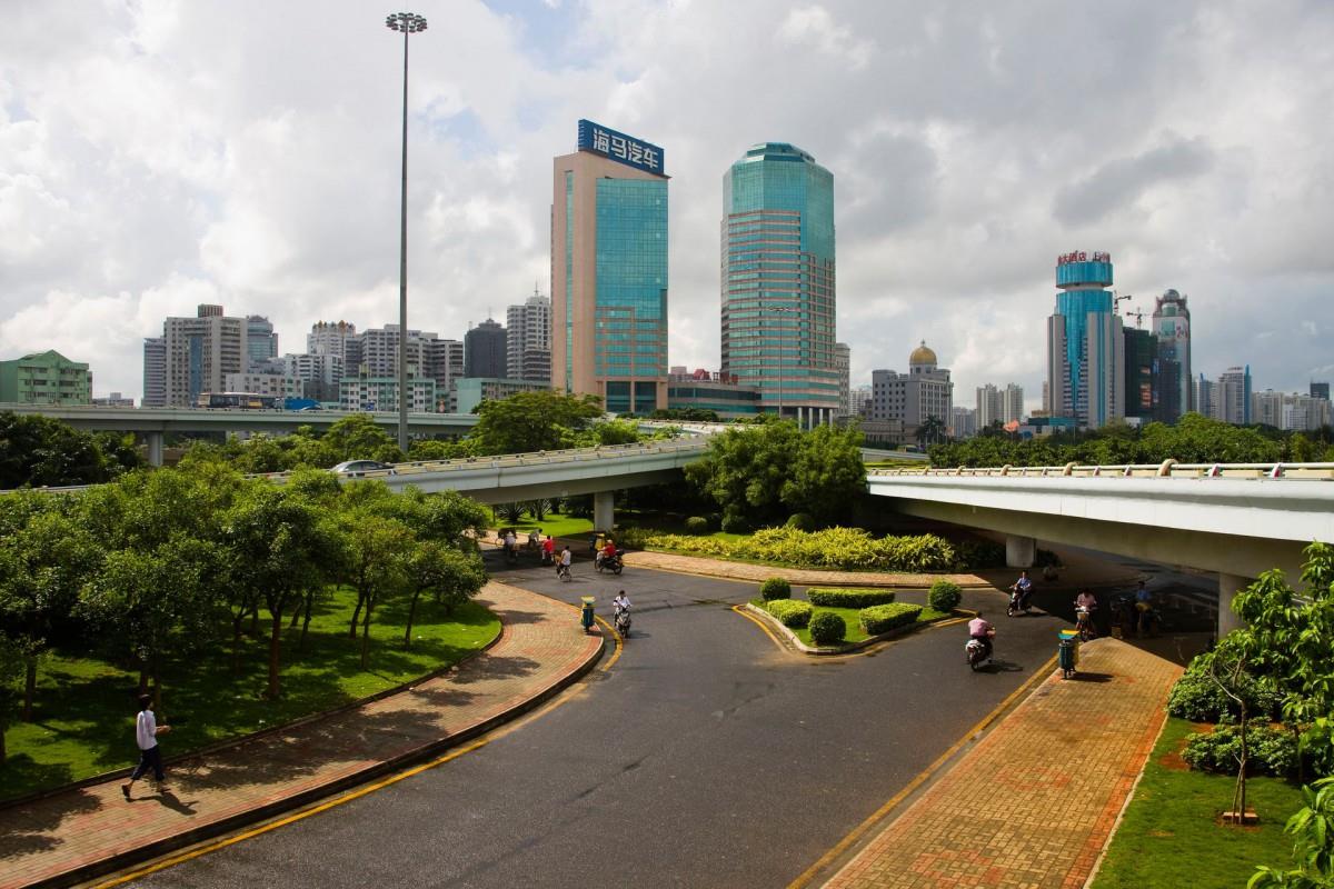 海南海口旅游城市风光图片