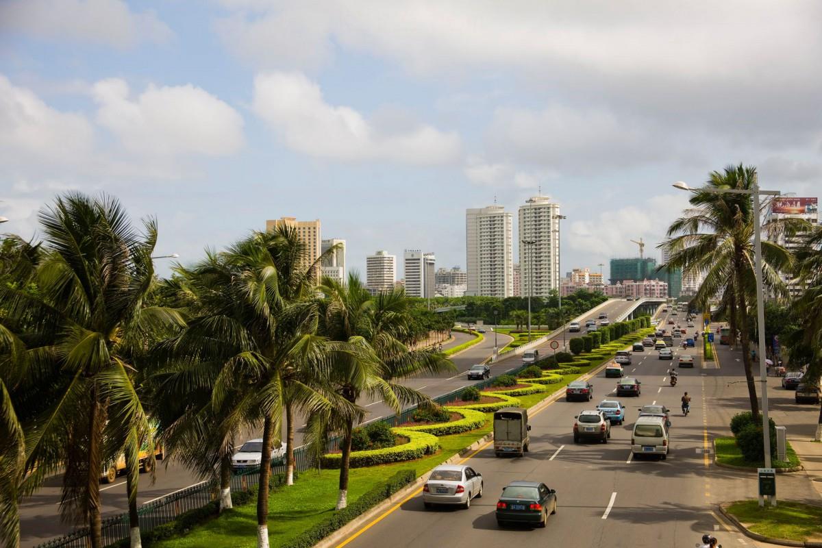 海南海口旅游城市风光图片