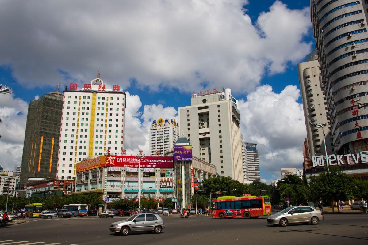 海南海口旅游城市风光图片
