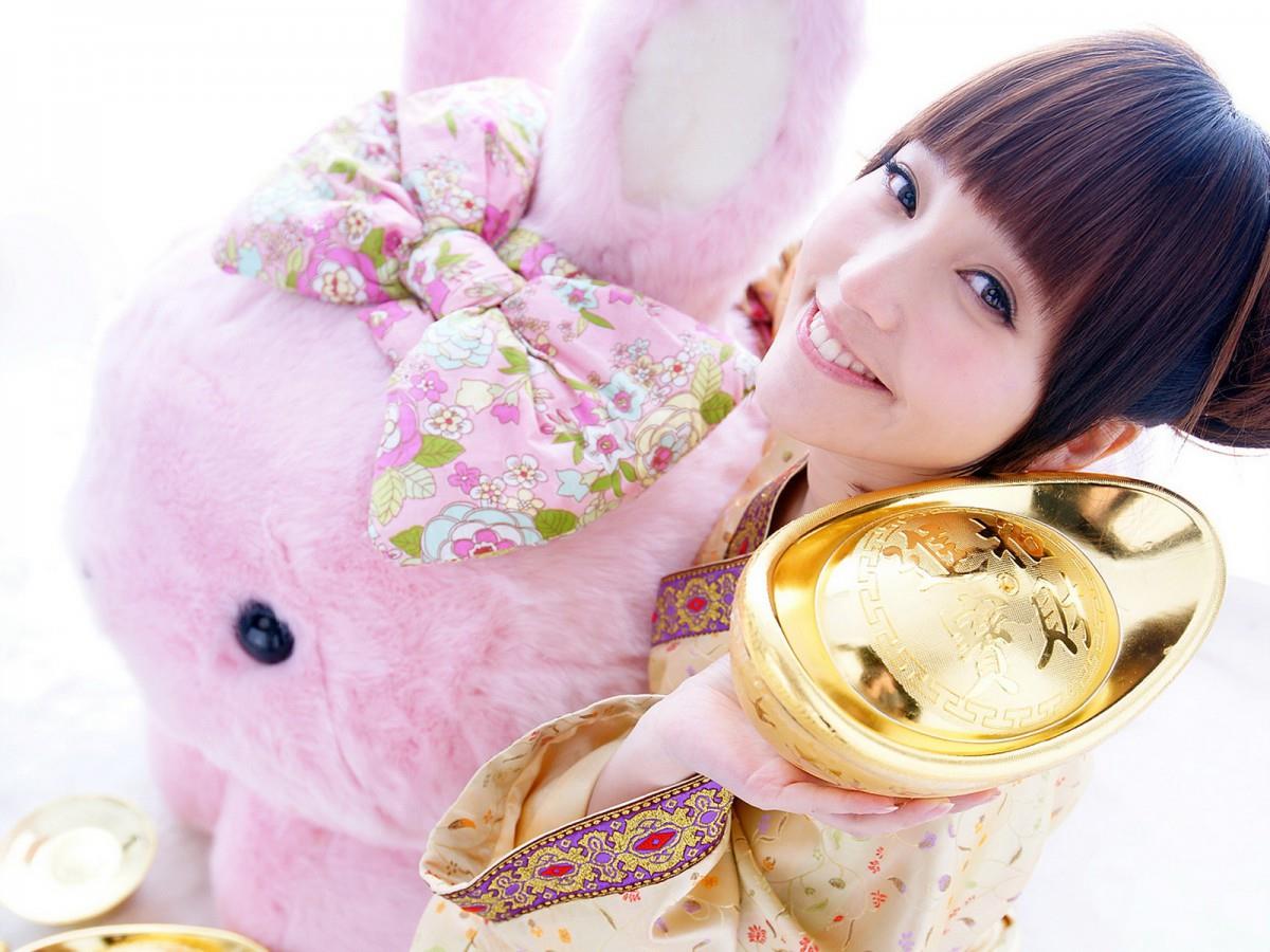 金莎兔年兔女郎图片