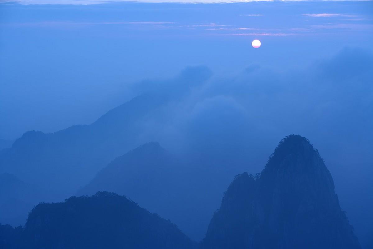 黄山景点云海图片