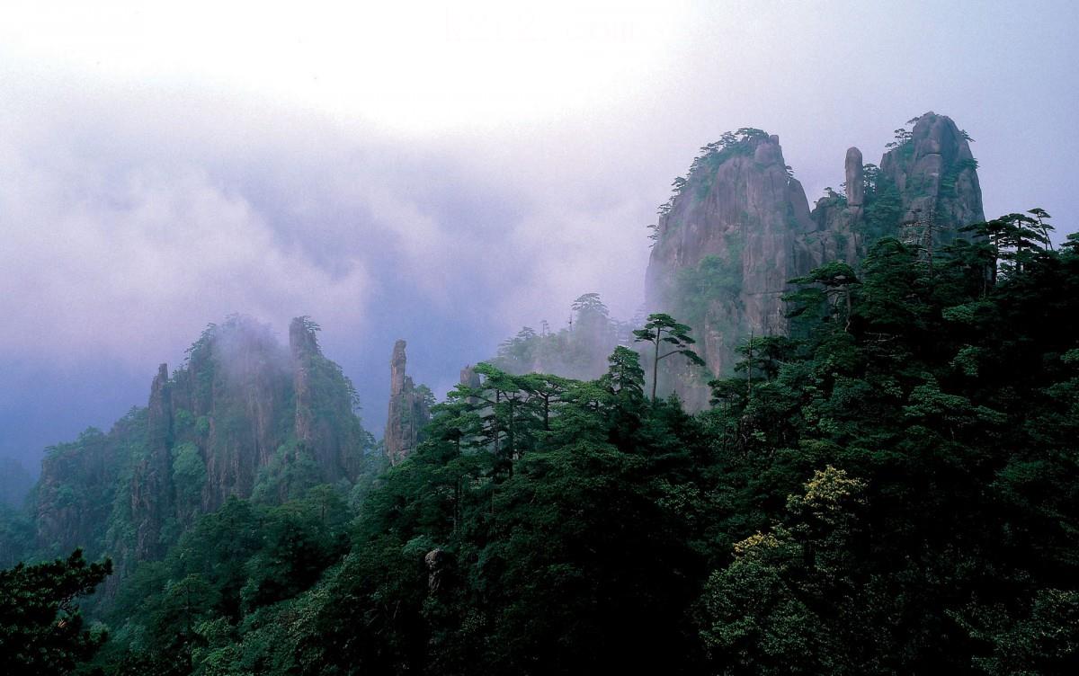 黄山景点云海图片