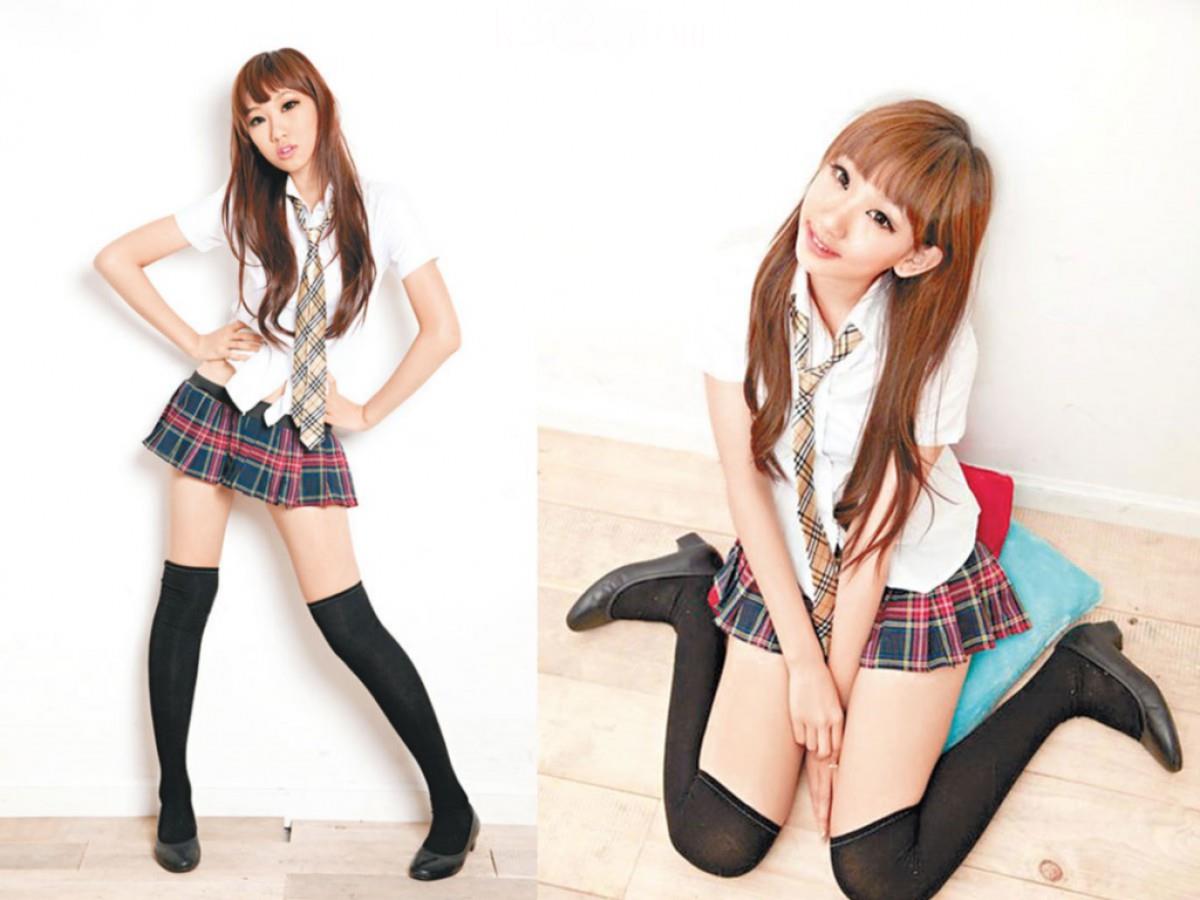 香港嫩模谢芷蕙图片